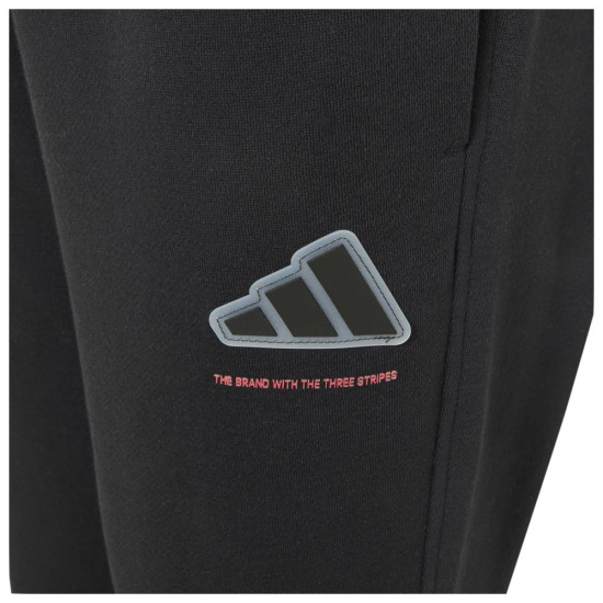Adidas Παιδικό παντελόνι φόρμας Slogan Fleece Boys Jogger Pants